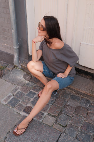 Eleonora Top - Dark Grey