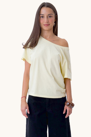 Eleonora Top - Pale Yellow
