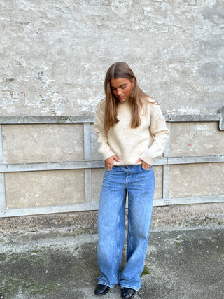 Azzurra Knit in Ecru · effortless scandi knitwear for women from ITS MAY