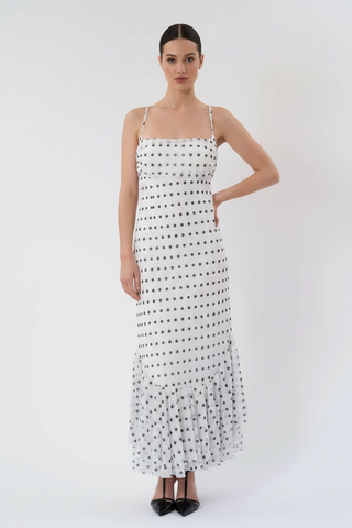 Lorenza Dress - White