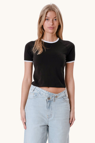 Rosa T-shirt - Black