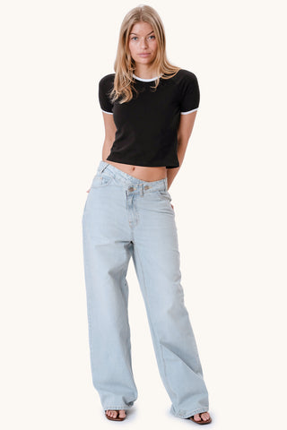 Rosa T-shirt - Black