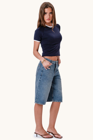Rosa T-shirt - Navy