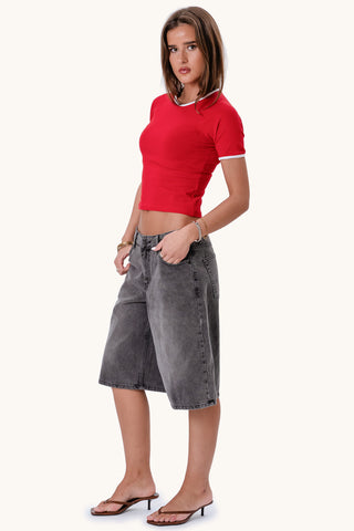 Rosa T-shirt - Red