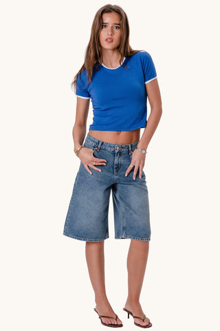 Rosa T-shirt - Royal Blue