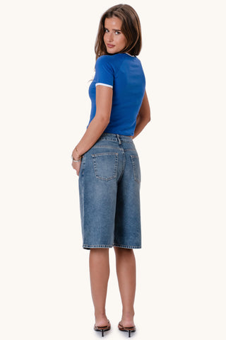 Rosa T-shirt - Royal Blue