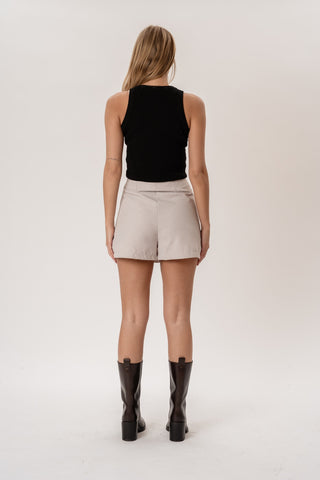 Aurora Skirt in Grey · effortless scandi skirt for women from ITS MAY