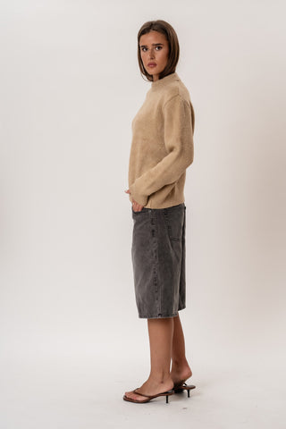 Azzurra Knit in Beige · effortless scandi knitwear for women from ITS MAY