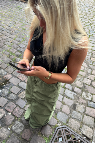 Giada Skirt in Green · effortless scandi skirt for women from ITS MAY