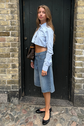 Talia Shirt in Light Blue · effortless scandi formal shirts & blouses for women from ITS MAY